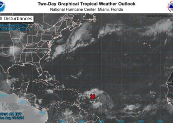 Potencial ciclón se acercará el martes a Puerto Rico y las Islas Vírgenes de EEUU y Británicas
