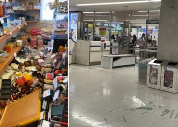 Primeras imágenes tras el fuerte terremoto en Japón (VIDEOS)