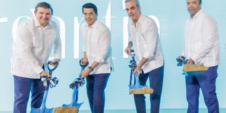 Abinader inaugura trabajos de construcción del hotel Hyatt Zilara, en Punta Bergantín