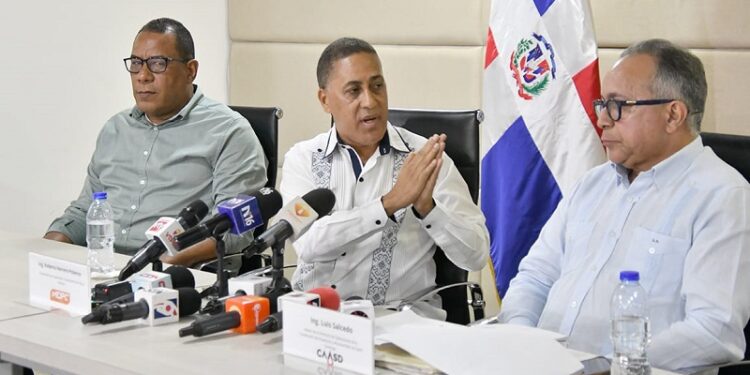 Obras Públicas y la CAASD anuncian remoción y reubicación de tuberías en 27 de Febrero con Isabel Aguiar