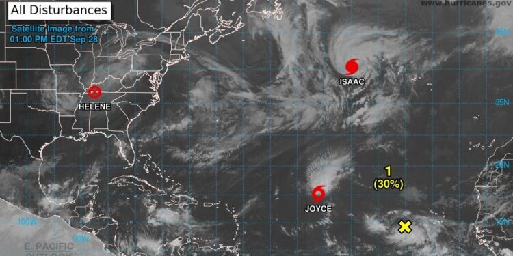 Centro de Huracanes pronostica dos depresiones tropicales para la próxima semana
