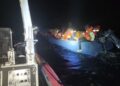 Guardia Costera y Marina de RD rescatan a 20 migrantes de un barco que se hundía