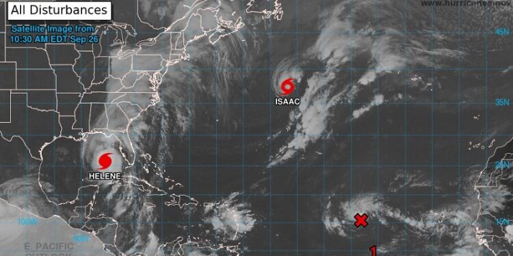 Helene tocará tierra como huracán mayor esta noche en Big Bend de Florida