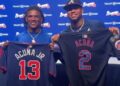 Los Acuña intercambiaron jerseys. Pero, ¿a cuál equipo apoya la familia?
