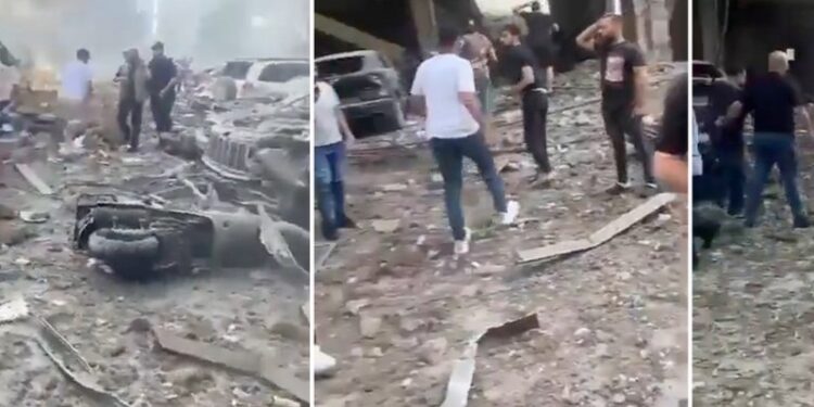 Israel ataca la capital del Líbano