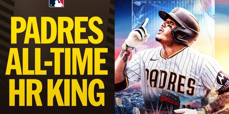 “Es de Salón de la Fama”. Machado es el nuevo líder de HR en Padres