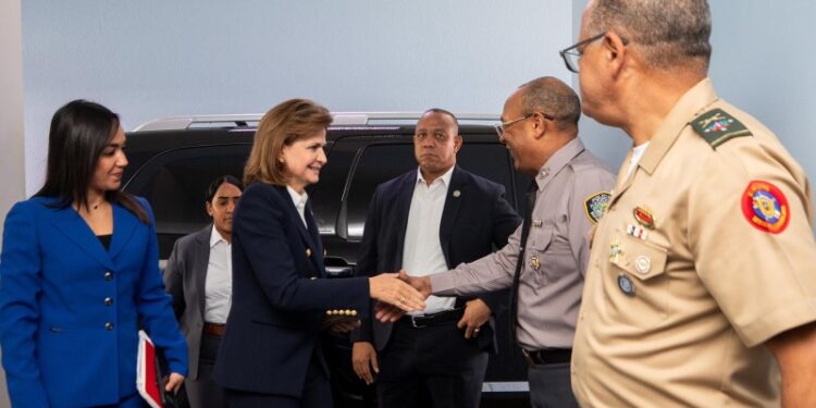 Raquel Peña encabeza la reunión semanal sobre seguridad ciudadana