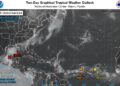 Centro de Huracanes pronostica otra tormenta tropical para este lunes