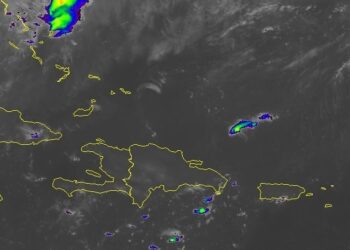 En la tarde algunos aguaceros con tronadas hacia el interior del país