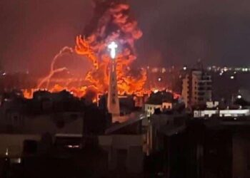 Israel lanza una amplia oleada de ataques aéreos contra Beirut
