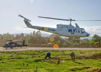 Atacan un helicóptero de la ONU en medio de la ola de violencia en Haití