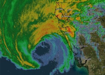 Milton ocasionará marejada ciclónica que amenaza la vida y vientos dañinos esta noche