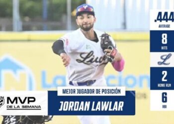 Jordan Lawlar y Enny Romero los jugadores MVP de la Semana