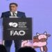 Limber Cruz dice en la FAO: “El mundo debe gastar menos en armas y más en alimentación.”