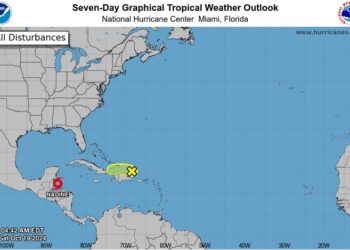 Vaguada y onda tropical dejarán aguaceros y tormentas eléctricas