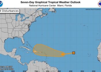 Vaguada produce lluvias locales y tormentas eléctricas