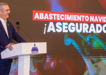 Presidente Abinader garantiza abastecimiento de alimentos navideños