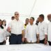 Presidente Luis Abinader supervisa los trabajos del malecón de Nagua