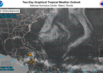 Pronostican una depresión tropical en dos a tres días