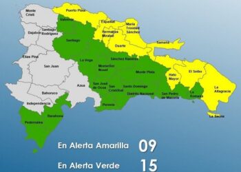 El COE incrementa a 9 las provincias en alerta Amarilla y 14 en Verde