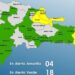 COE mantiene 4 provincias en alerta Amarilla y 17 y el Distrito Nacional en Verde