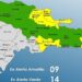 COE incrementa a ocho provincias y al Distrito Nacional en alerta Amarilla, 14 están en Verde