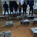 Ocupan 732 paquetes de cocaína y 226 de marihuana, arrestan a seis personas