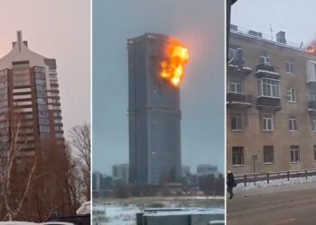 Drones ucranianos embisten contra edificios residenciales en la ciudad rusa de Kazán (VIDEOS)