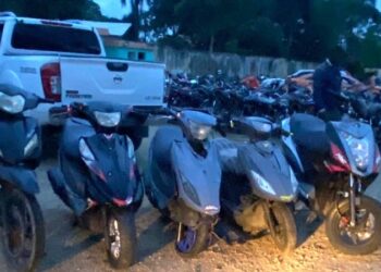 DIGESETT retiene 13 motocicletas en operativo de carreras clandestinas