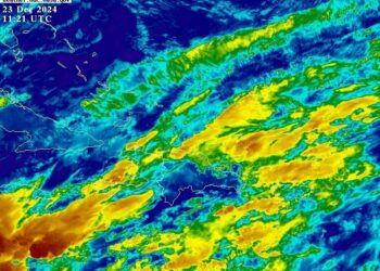 Sistema frontal se ubica al noroeste del país, modifican avisos y alertas meteorológicos