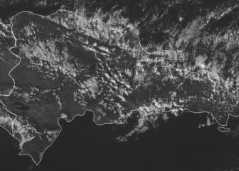 Vaguada y viento del este inciden sobre el país