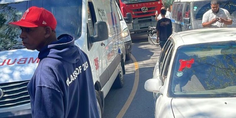 Nueve personas afectadas tras accidente de tránsito en Puerto Plata