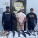 Policía incauta arsenal de armas y motocicletas en allanamiento
