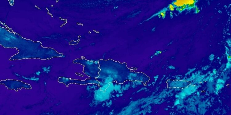 El INDOMET pronostica chubascos pasajeros hacia el suroeste y la zona fronteriza