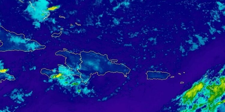 Vaguada y viento del noreste presentes en condiciones meteorológicas