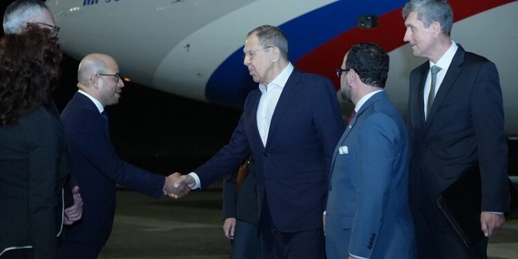 El canciller ruso llega a República Dominicana en visita oficial