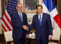 Presidente Abinader y Marco Rubio abordan crisis haitiana en reunión bilateral en Washington