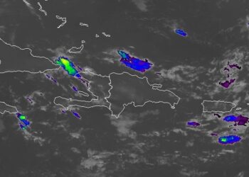 Pronostica el INDOMET domingo de aguaceros vespertinos