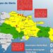 Tres municipios y dos distritos municipales en alerta Roja, 16 provincias y el Distrito Nacional en Amarilla