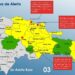El COE aumenta a 3 municipios en alerta Roja, 13 provincias y el Distrito Nacional en Amarilla y 6 en Verde