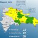 Mantienen en alerta Roja a dos municipios, 11 provincias y el Distrito Nacional en Amarilla y 8 en Verde