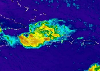 Vaguada mantiene su incidencia sobre el país, aguaceros en la tarde