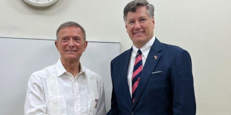 Canciller sostiene reunión con el subsecretario de Estado de EE. UU.