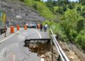 Obras Públicas refuerza presencia técnica en la carretera Casabito-Constanza por deslizamientos