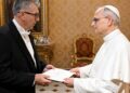 El Papa recibe a los nuevos embajadores de Australia y República Dominicana