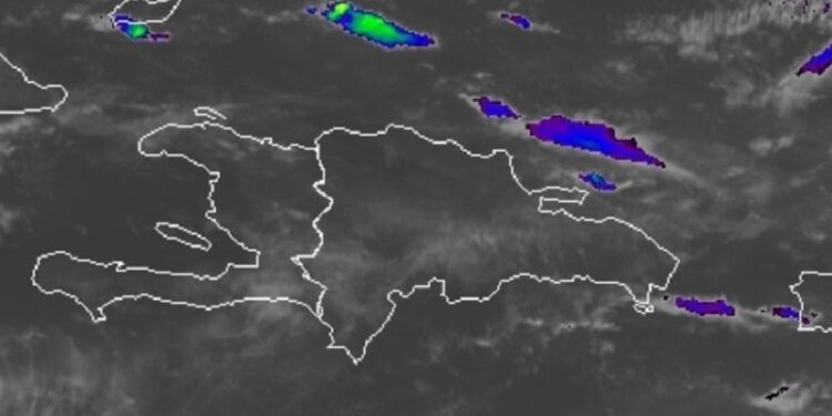 El INDOMET pronostica aguaceros locales en varios puntos del país