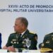 Defensa gradúa 192 nuevos médicos especialistas en hospitales militares universitarios