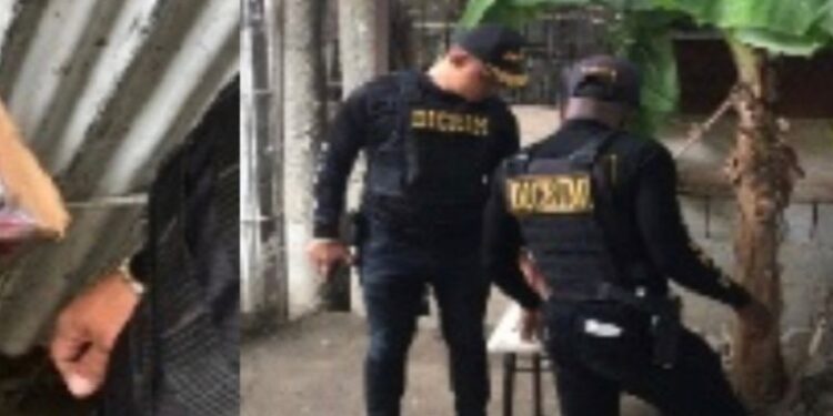 Policía Nacional interviene punto de venta de drogas en Villa Sombrero, Baní