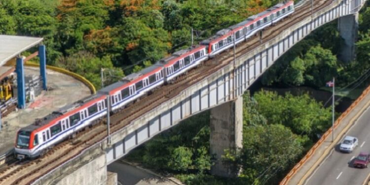 OPRET inicia pruebas de trenes de seis vagones en Villa Mella