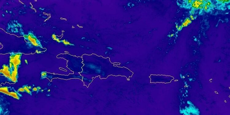 Pronostica el INDOMET chubascos locales con tronadas aisladas en varios lugares del país